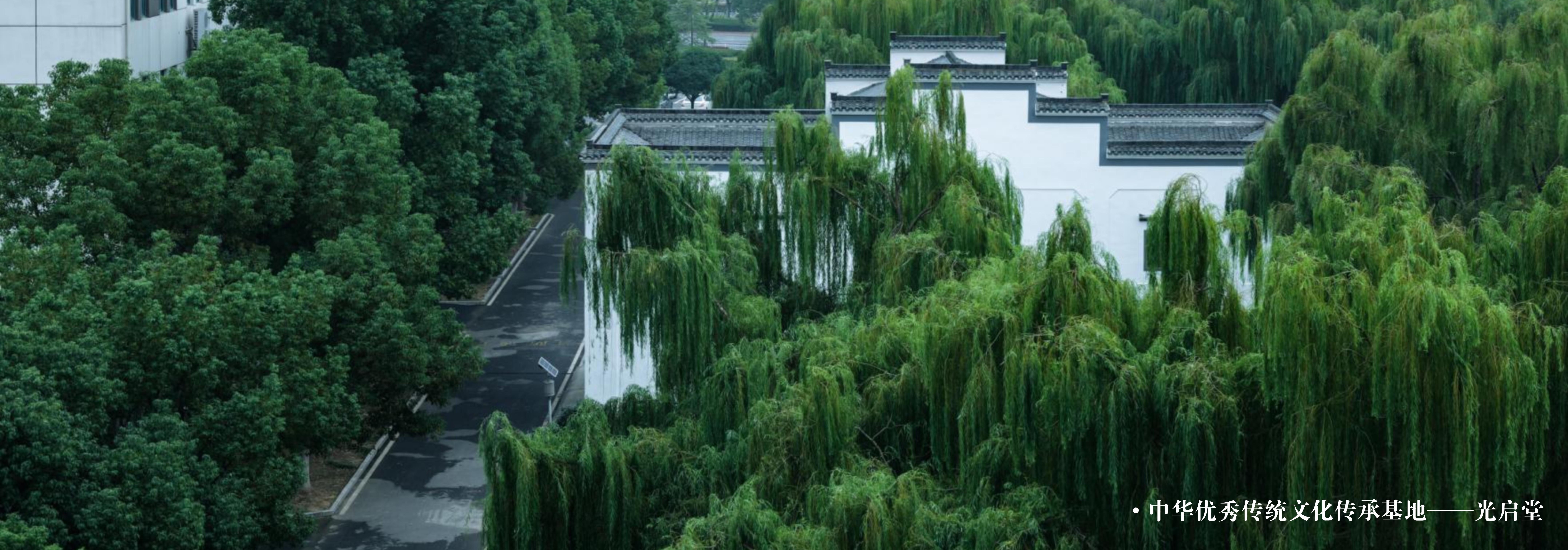光启堂鸟瞰